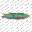 Another Day In Paradise Parrot Novelty Surfboard Sticker Decal