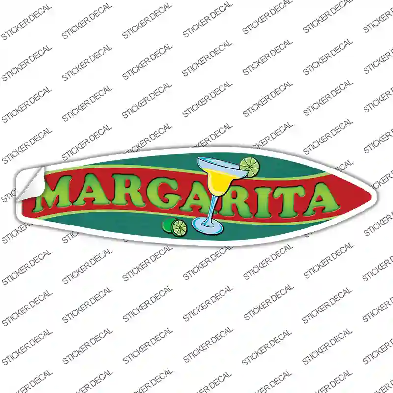 Margarita Novelty Surfboard Sticker Decal