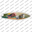 West Virginia Flag Flip Flop Novelty Surfboard Sticker Decal