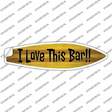 I Love This Bar Novelty Surfboard Sticker Decal