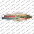 Ohio License Plate Novelty Surfboard Sticker Decal