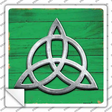 Trinity Novelty Square Sticker Decal