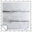 Whitewash Wood Blank Novelty Square Sticker Decal