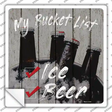 Beer Bucket List Novelty Square Sticker Decal