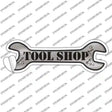 Tool Shop Novelty Wrench Sticker Decal