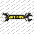 Bat Cave Novelty Wrench Sticker Decal