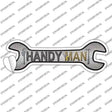 Handyman Novelty Wrench Sticker Decal