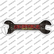 Service With A Smile Novelty Wrench Sticker Decal