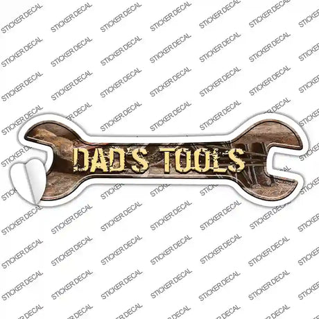 Dads Tools Novelty Wrench Sticker Decal