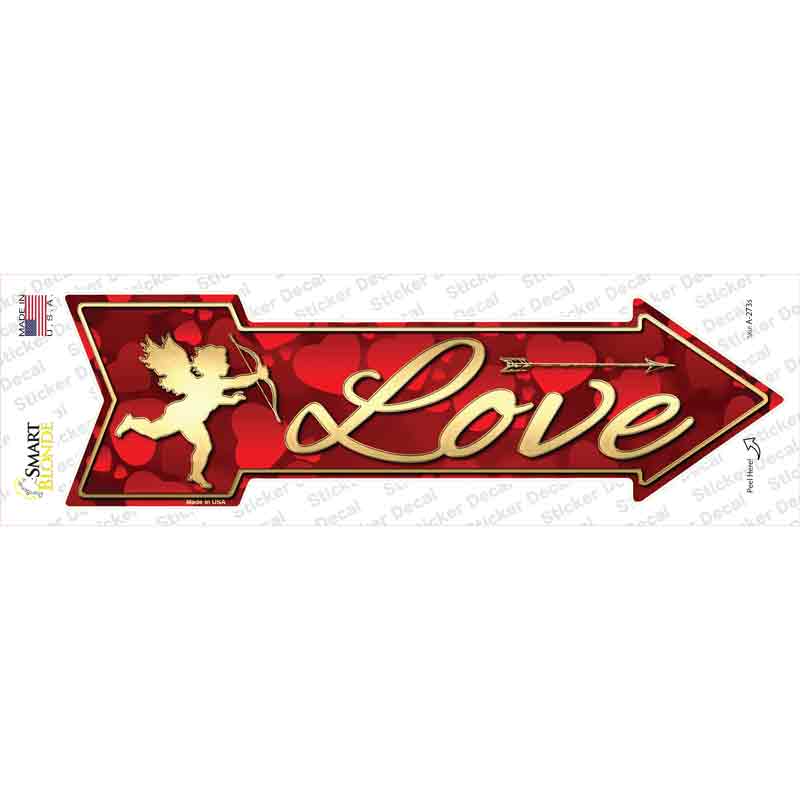 Love Novelty Arrow Sticker Decal