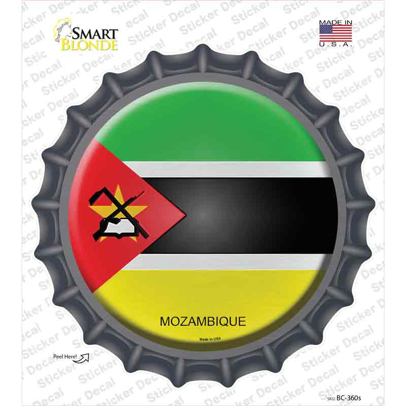 Mozambique Country Novelty Bottle Cap Sticker Decal