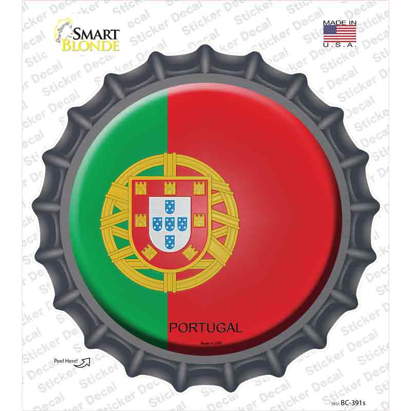 Portugal Country Novelty Bottle Cap Sticker Decal