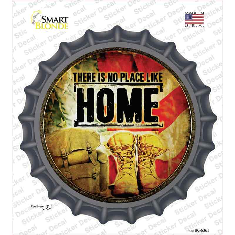 There Is No Place Like Home Novelty Bottle Cap Sticker Decal
