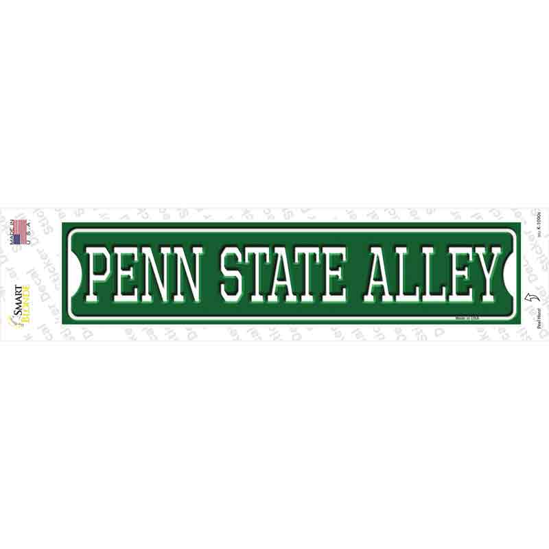 Penn State Alley Novelty Narrow Sticker Decal