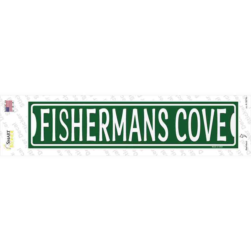Fisherman Cove Novelty Narrow Sticker Decal