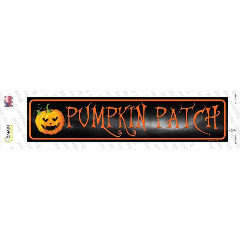 Pumpkin Patch Jakolanturn Novelty Narrow Sticker Decal