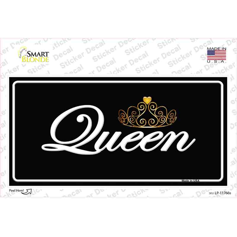 Queen Novelty Sticker Decal