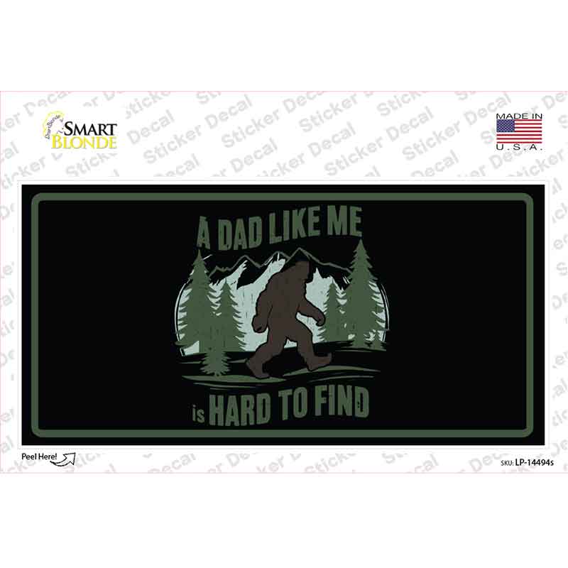 A Dad Like Me Novelty Sticker Decal LP-14494s