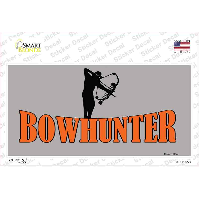 Bow Hunter Novelty Sticker Decal