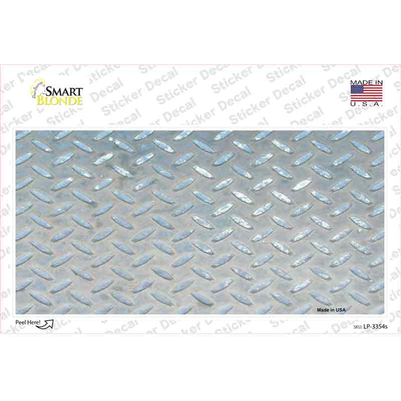 Silver Toolbox Diamond Novelty Sticker Decal