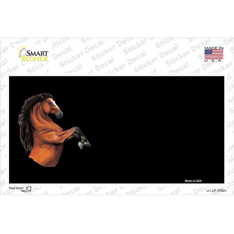 Horse Offset Novelty Sticker Decal