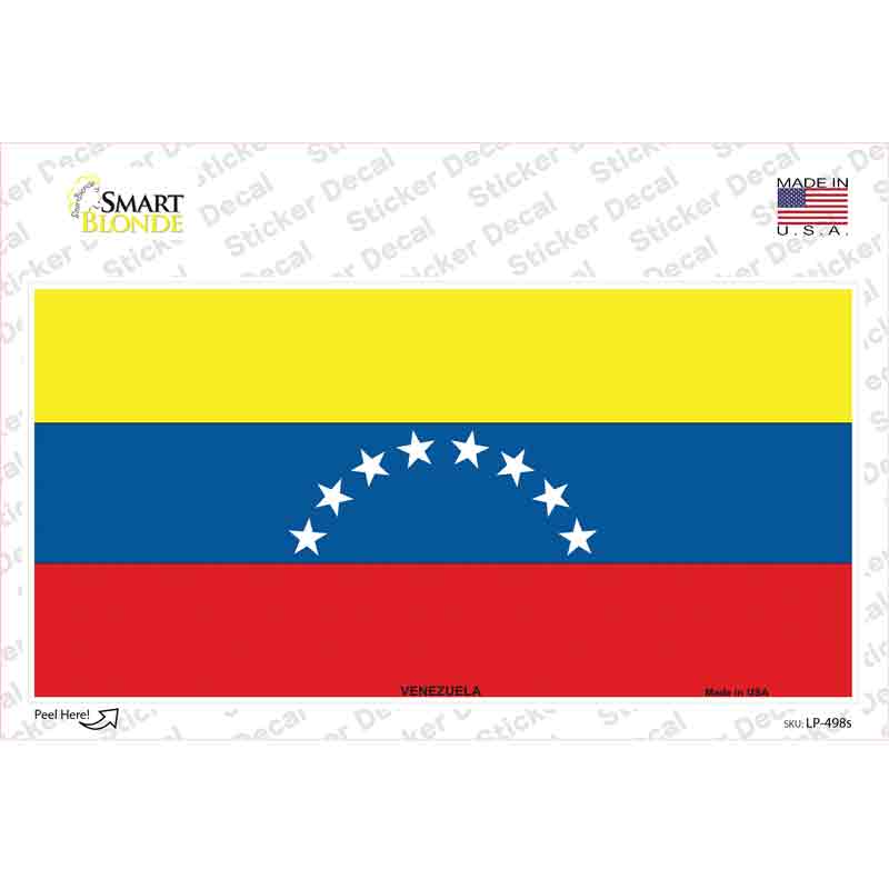 Venezuela Novelty Sticker Decal