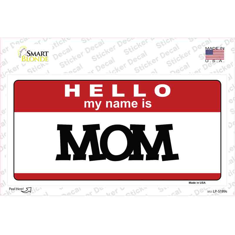 Mom Novelty Sticker Decal