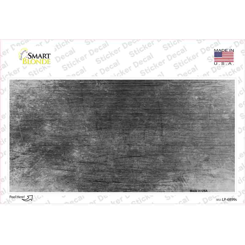 Black Oil Rubbed Solid Novelty Sticker Decal