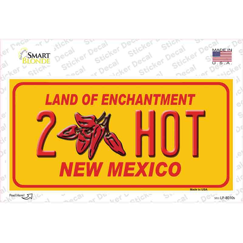 New Mexico 2 Hot Novelty Sticker Decal