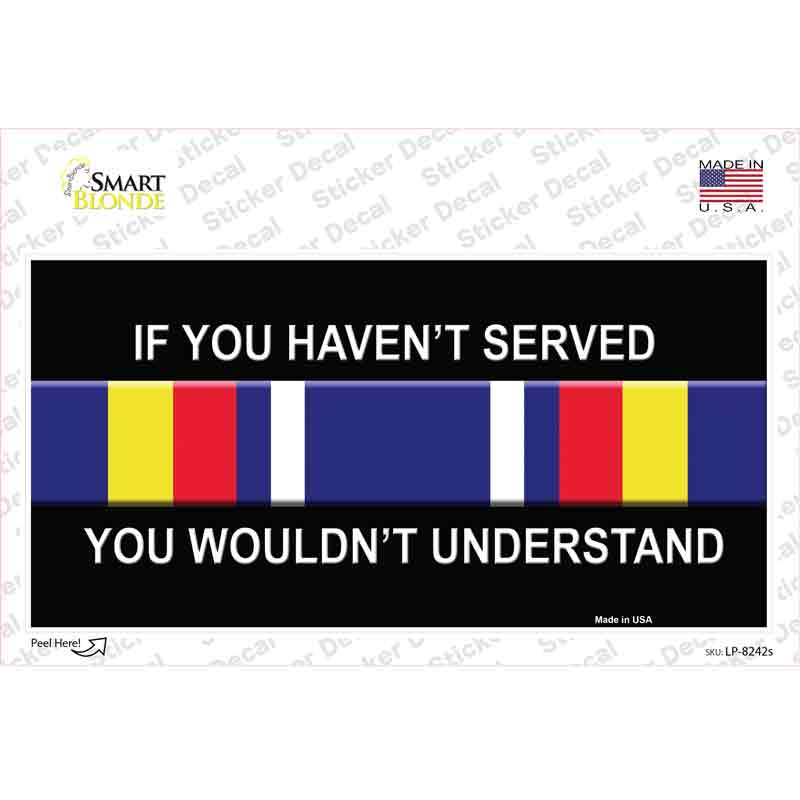 War On Terrorism Ribbon Novelty Sticker Decal