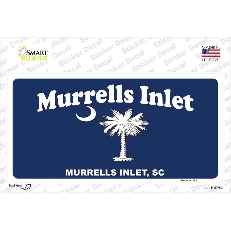 Murrells Inlet Novelty Sticker Decal