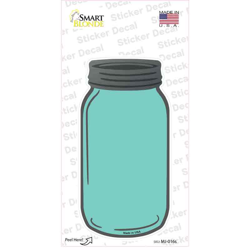 Mint Novelty Mason Jar Sticker Decal
