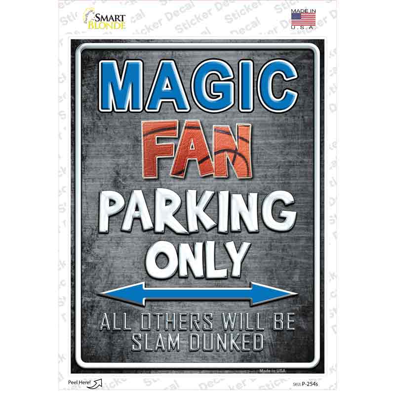 Magic Novelty Rectangle Sticker Decal
