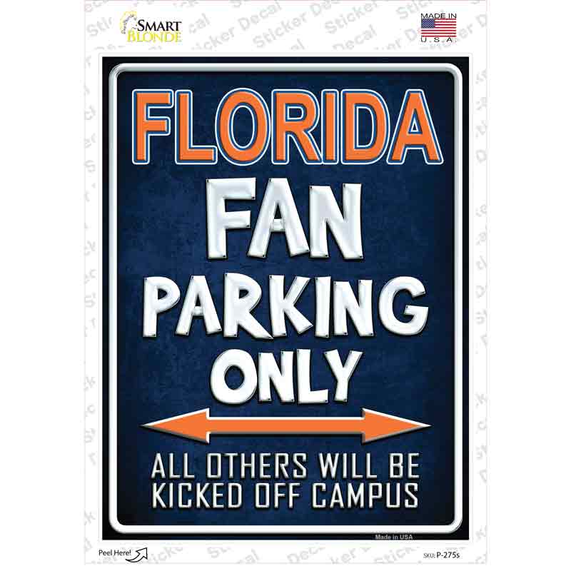 Florida Novelty Rectangle Sticker Decal