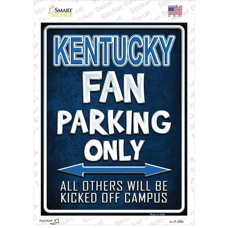Kentucky Novelty Rectangle Sticker Decal