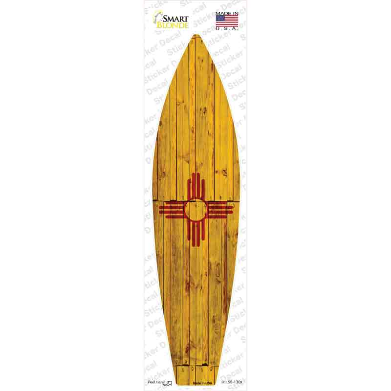 New Mexico State Flag Novelty Surfboard Sticker Decal