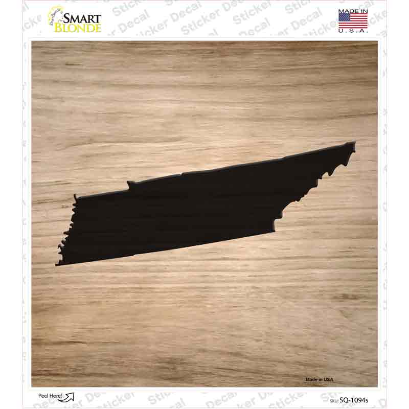 Tennessee Shape Letter Tile Novelty Square Sticker Decal