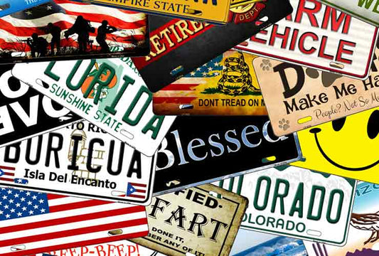 Novelty License Plates