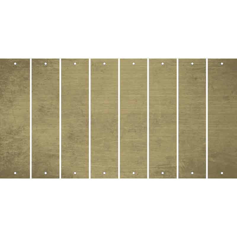 Gold Oil Rubbed Cut Fun Strips (Set of 8) '