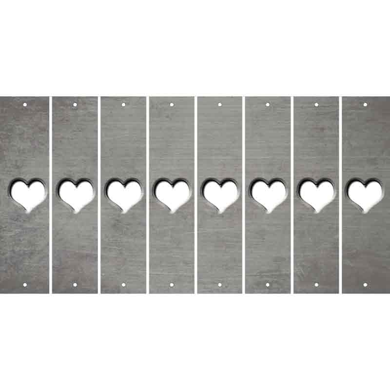 Gray Oil Rubbed Cut Fun Strips (Set of 8) ?