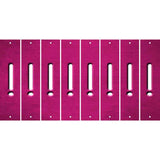 Pink Oil Rubbed Cut Fun Strips (Set of 8)