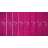 Pink Oil Rubbed Cut Fun Strips (Set of 8)