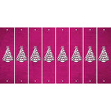 Pink Oil Rubbed Cut Fun Strips (Set of 8)