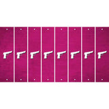 Pink Oil Rubbed Cut Fun Strips (Set of 8)