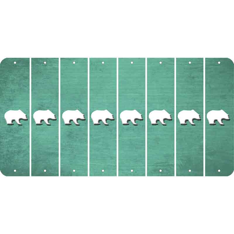 Mint Oil Rubbed Cut Fun Strips (Set of 8) BEER MUG
