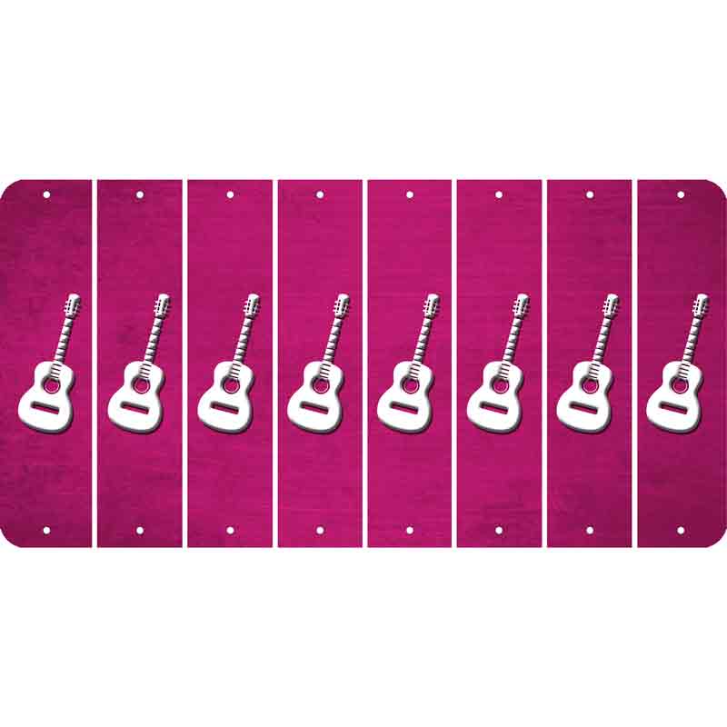 Pink Oil Rubbed Cut Fun Strips (Set of 8)