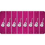 Pink Oil Rubbed Cut Fun Strips (Set of 8)