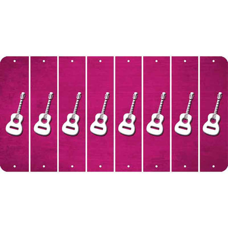 Pink Oil Rubbed Cut Fun Strips (Set of 8)