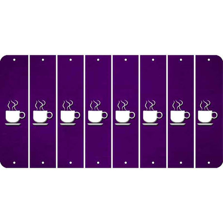 Purple Oil Rubbed Cut Fun Strips (Set of 8)