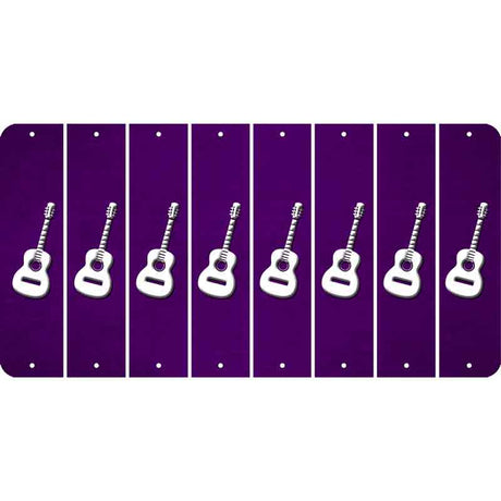 Purple Oil Rubbed Cut Fun Strips (Set of 8)